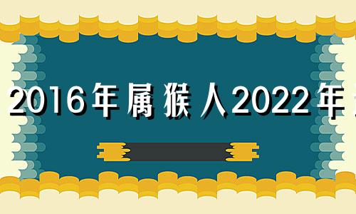 2016年属猴人2022年运势 2016年的属猴在2021年怎么样