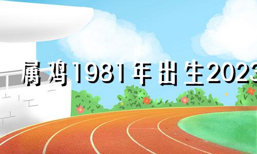 属鸡1981年出生2023年 1981年属鸡2023年运势及运程