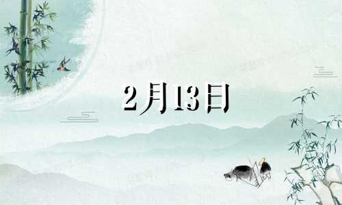 2月13日 生日 2月13日生的是什么星座的