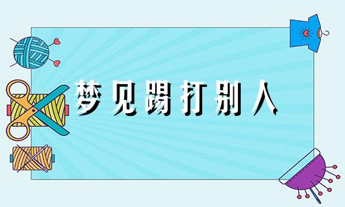 梦见踢打别人 梦见踢打小黑狗